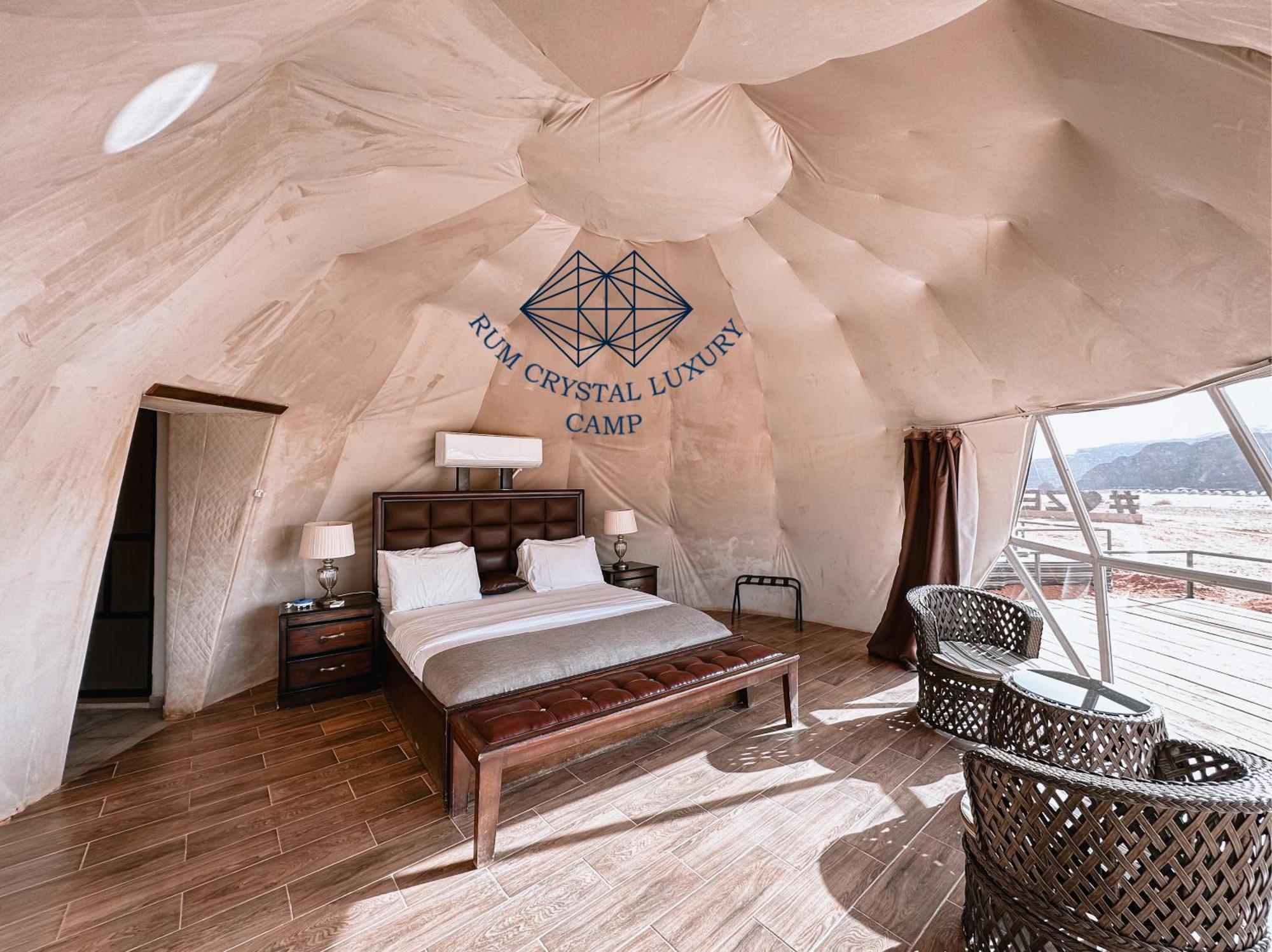 וואדי רם Rum Crystal Luxury Camp מראה חיצוני תמונה
