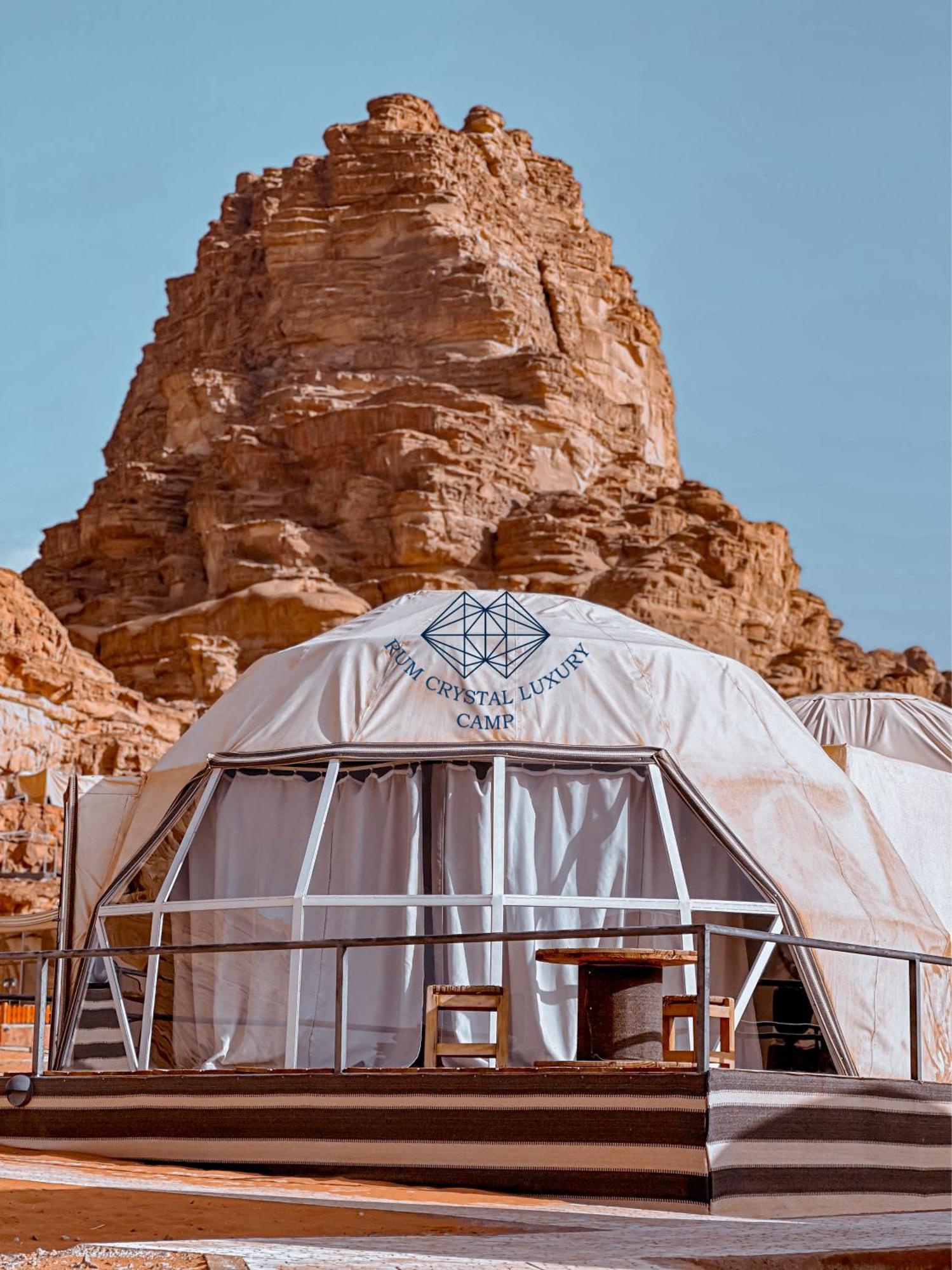 וואדי רם Rum Crystal Luxury Camp מראה חיצוני תמונה