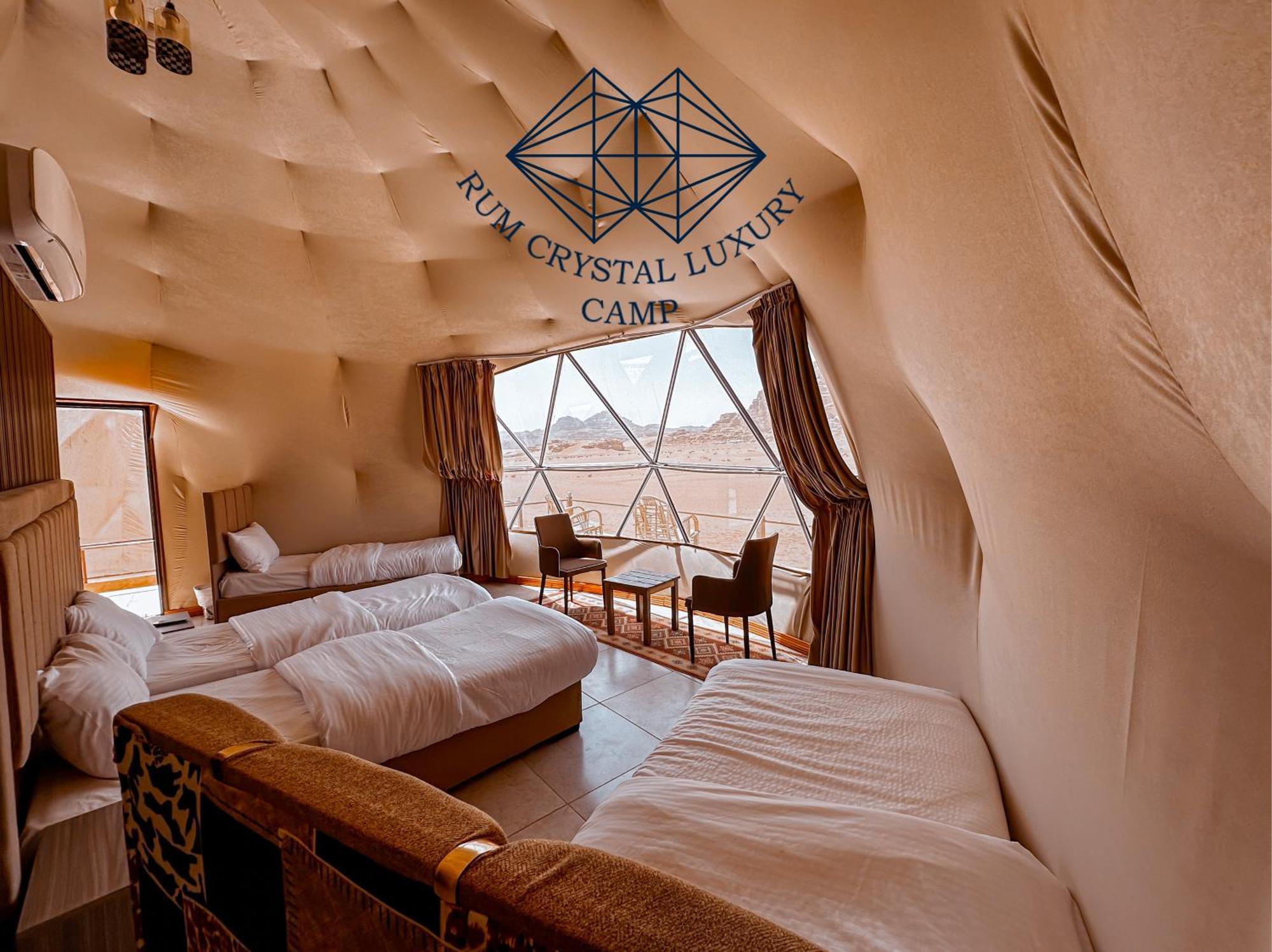 וואדי רם Rum Crystal Luxury Camp מראה חיצוני תמונה