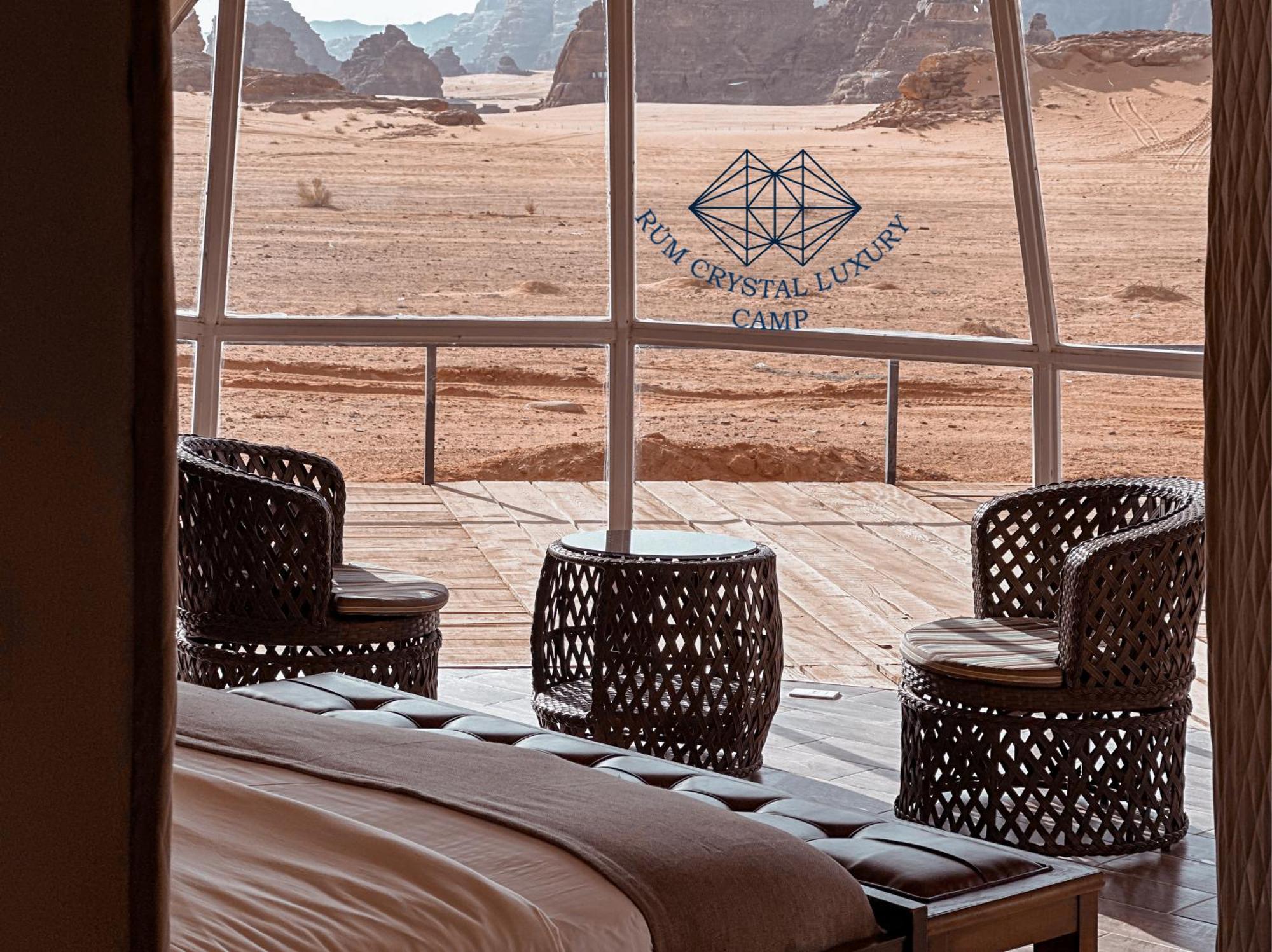 וואדי רם Rum Crystal Luxury Camp מראה חיצוני תמונה