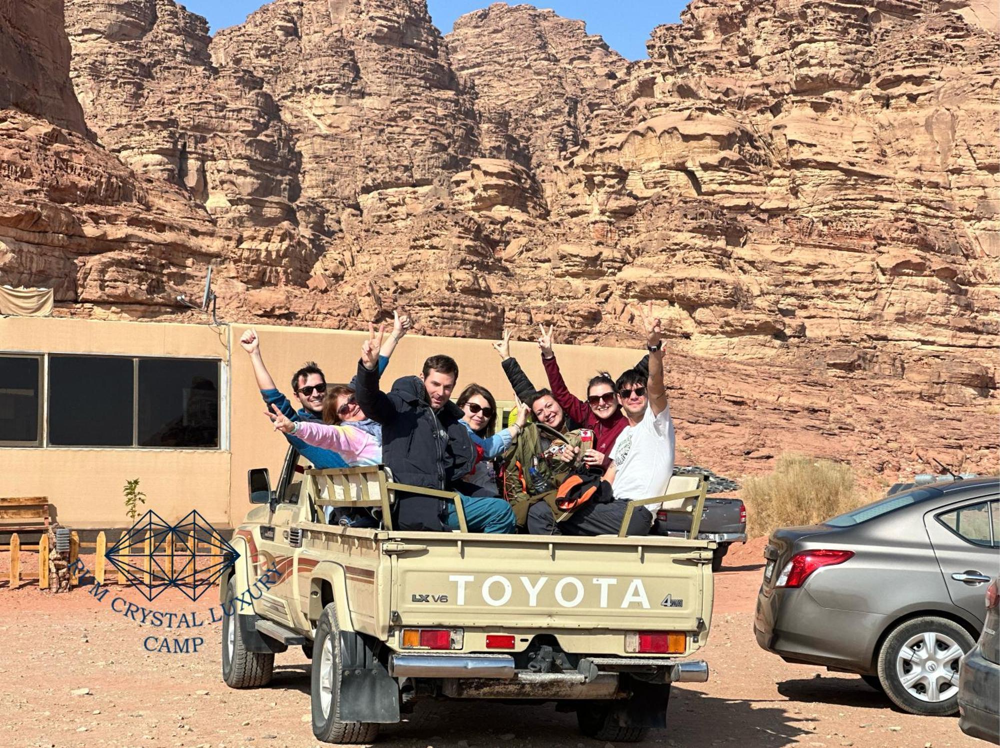 וואדי רם Rum Crystal Luxury Camp מראה חיצוני תמונה