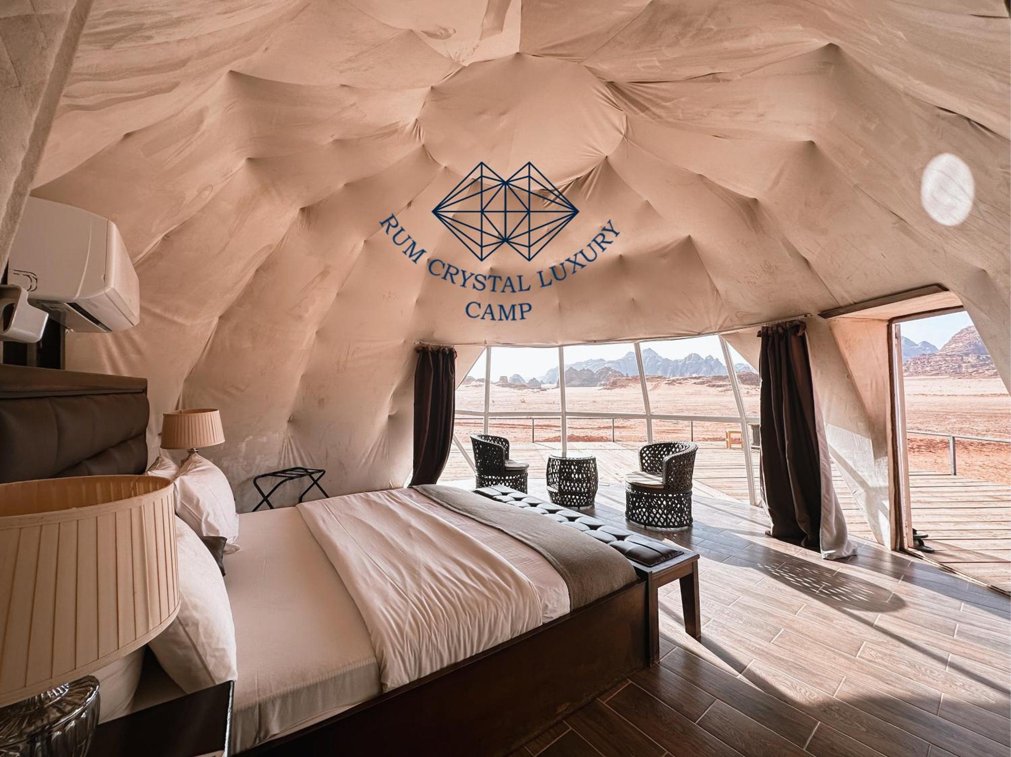 וואדי רם Rum Crystal Luxury Camp מראה חיצוני תמונה