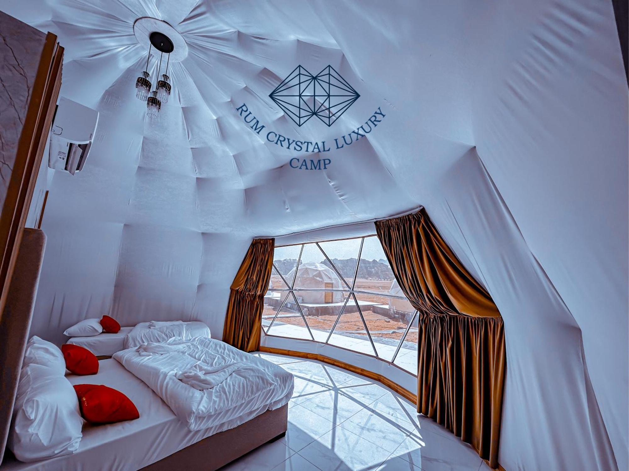 וואדי רם Rum Crystal Luxury Camp מראה חיצוני תמונה