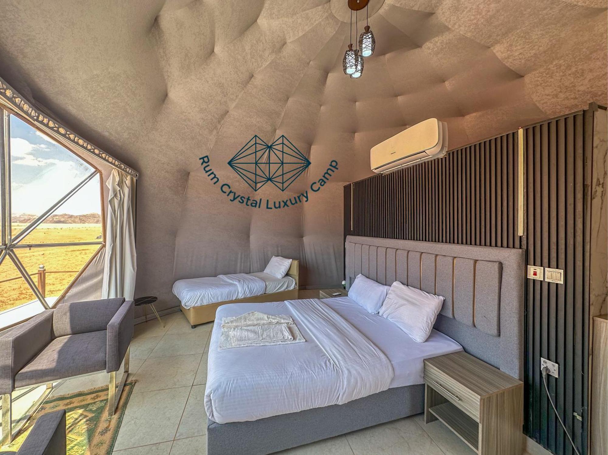 וואדי רם Rum Crystal Luxury Camp מראה חיצוני תמונה