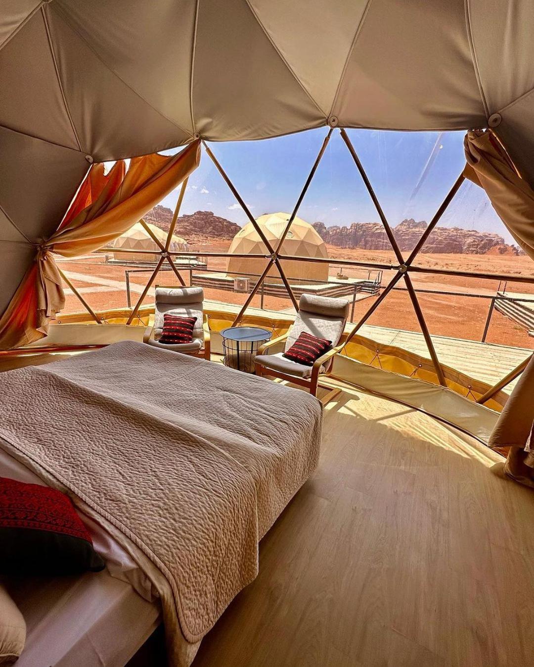 וואדי רם Rum Crystal Luxury Camp מראה חיצוני תמונה
