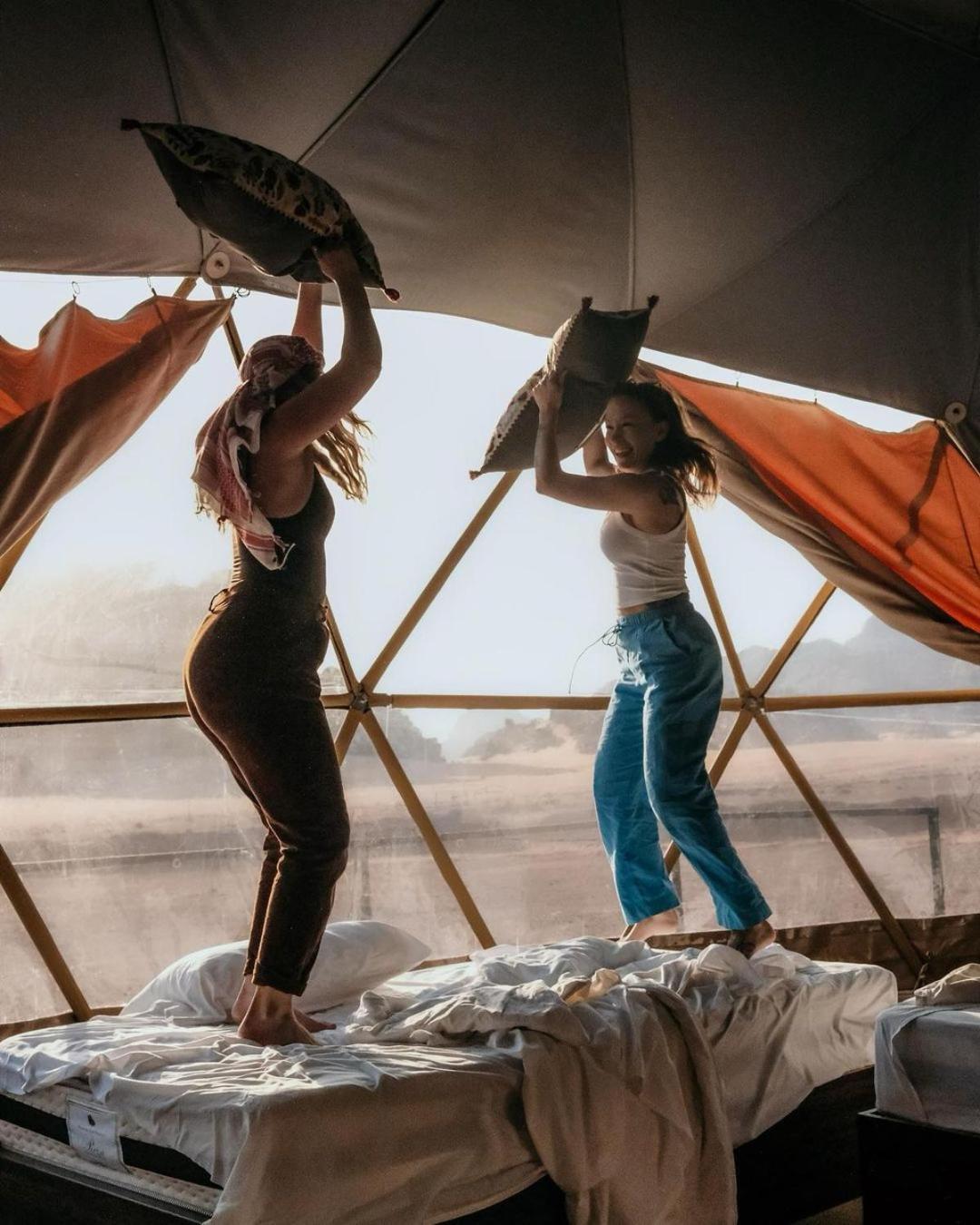 וואדי רם Rum Crystal Luxury Camp מראה חיצוני תמונה