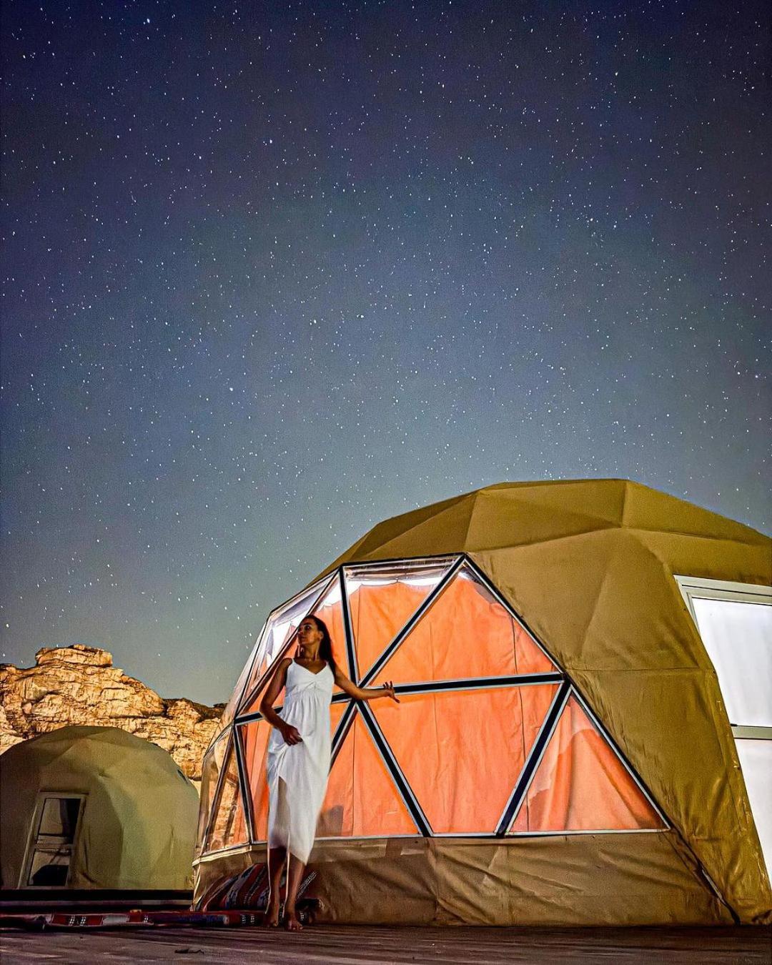 וואדי רם Rum Crystal Luxury Camp מראה חיצוני תמונה