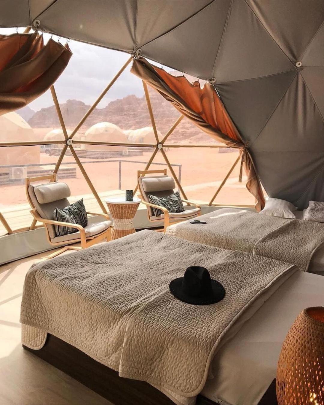 וואדי רם Rum Crystal Luxury Camp מראה חיצוני תמונה