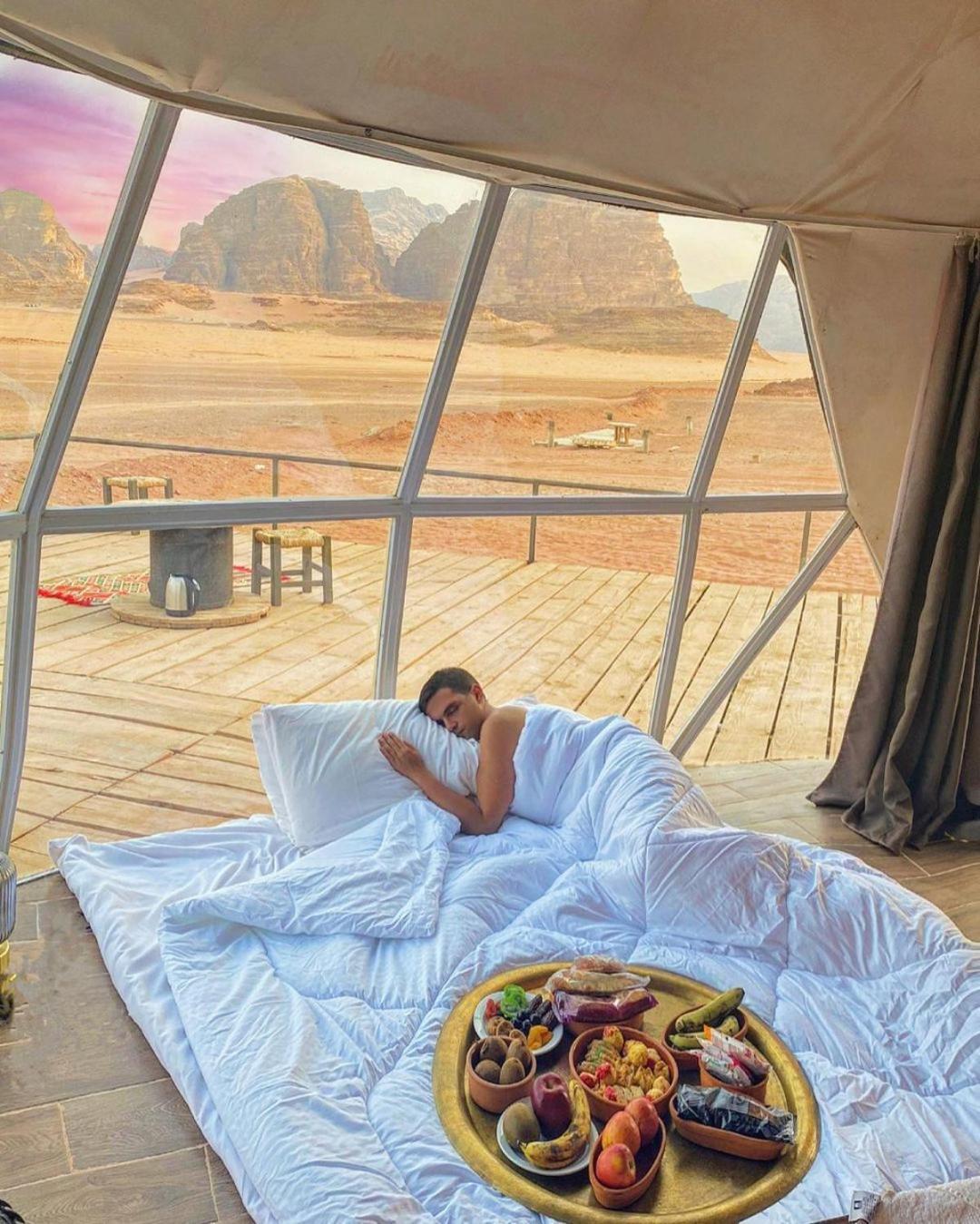 וואדי רם Rum Crystal Luxury Camp מראה חיצוני תמונה