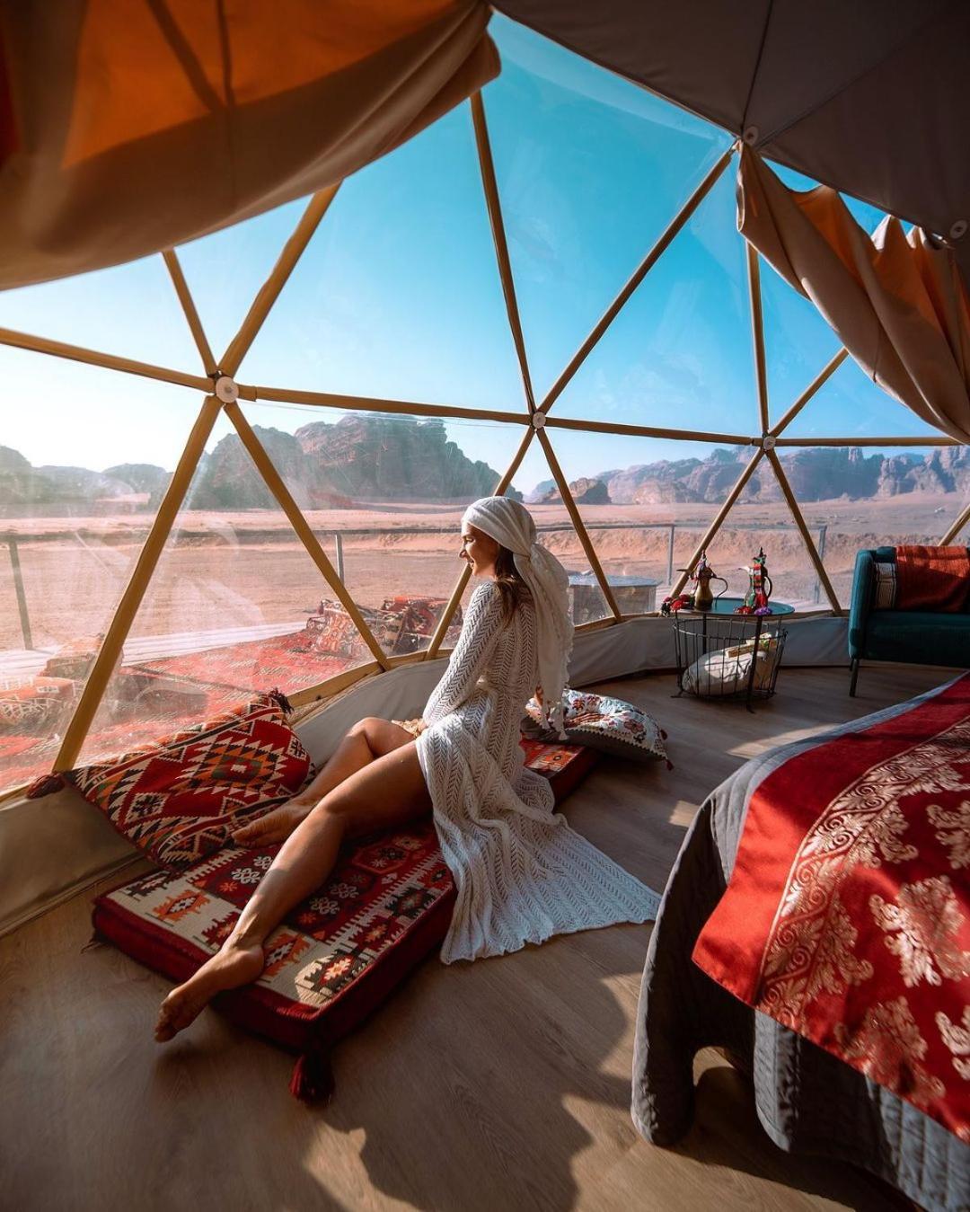 וואדי רם Rum Crystal Luxury Camp מראה חיצוני תמונה