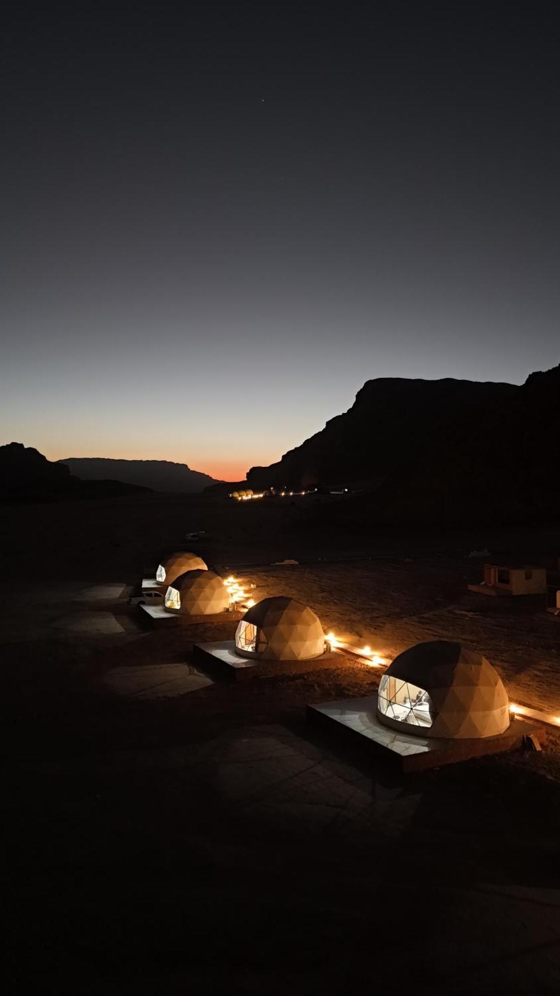 וואדי רם Rum Crystal Luxury Camp מראה חיצוני תמונה