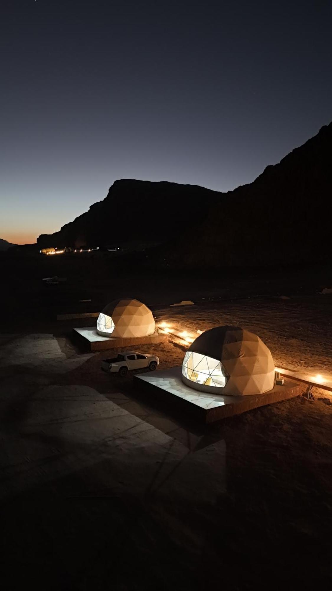 וואדי רם Rum Crystal Luxury Camp מראה חיצוני תמונה